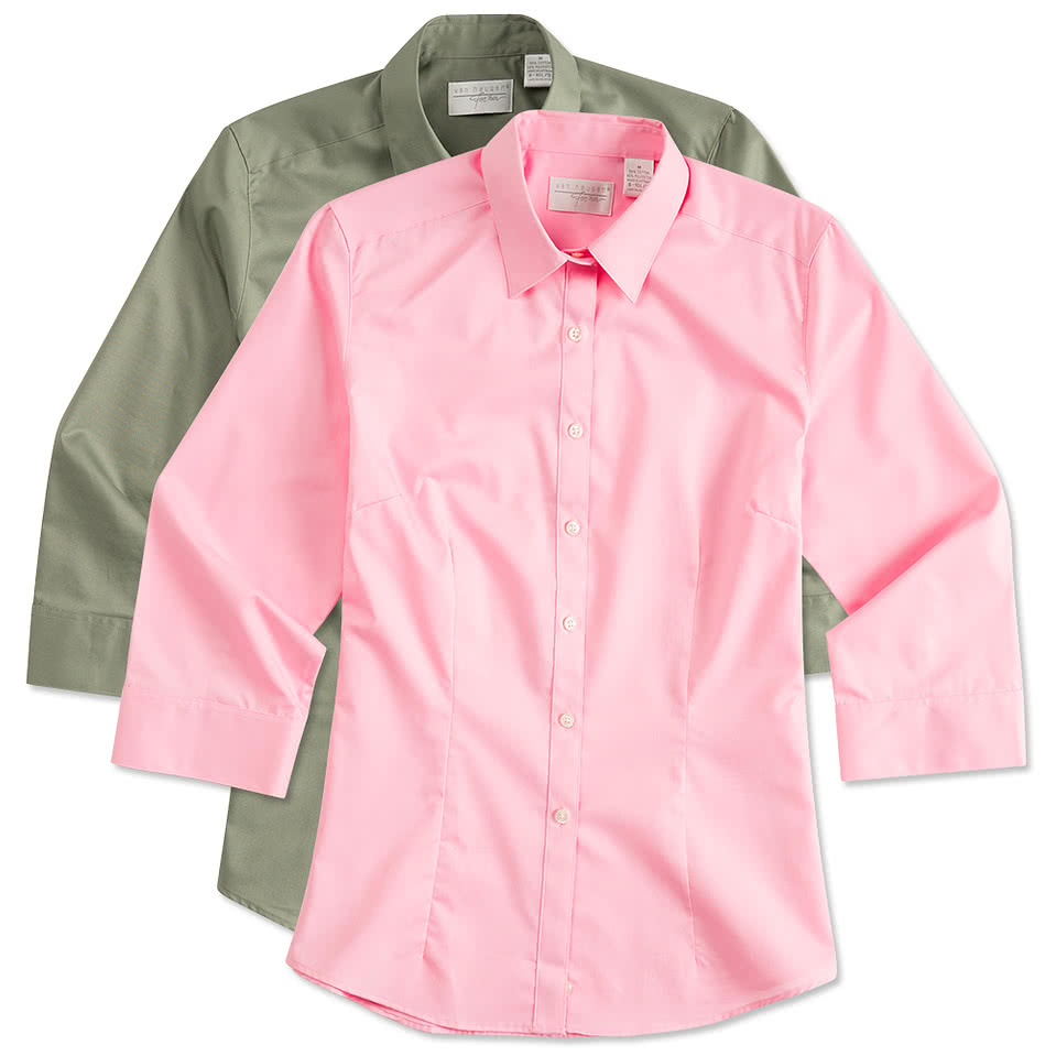 van heusen womens button down shirts