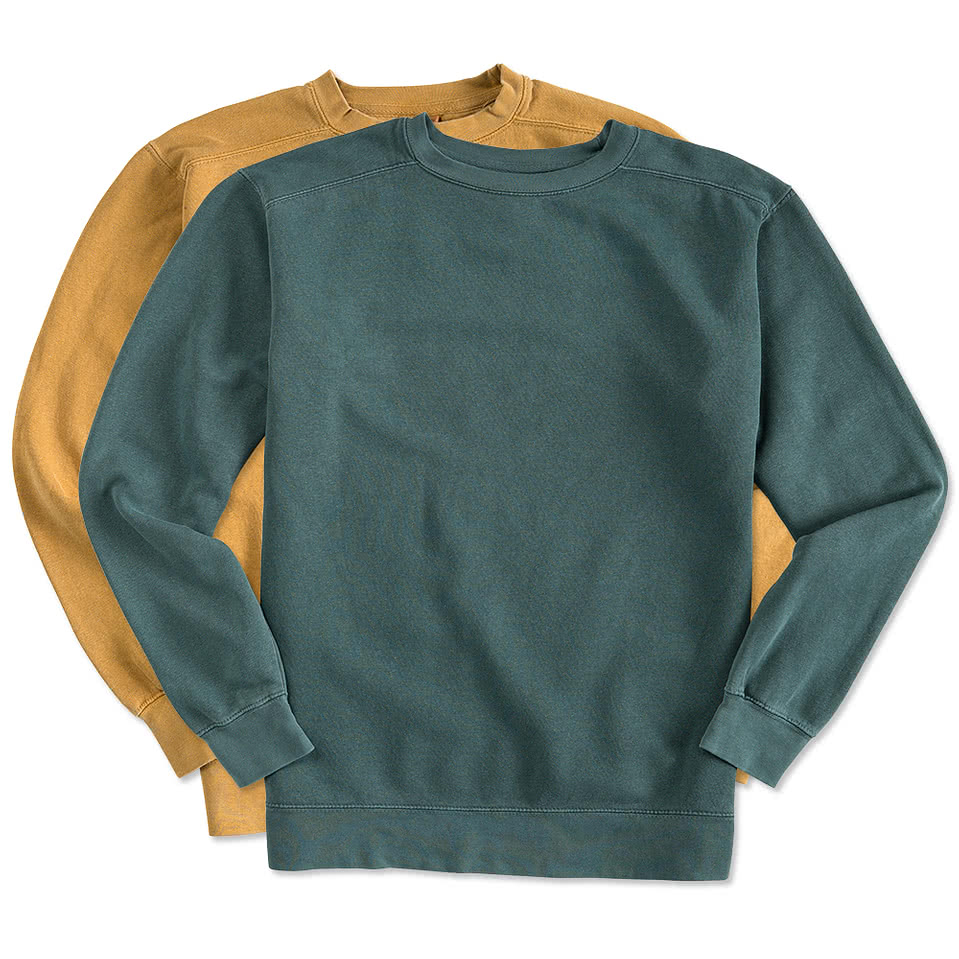comfort colors college sweatshirts