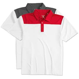 Clique by Cutter & Buck Colorblock Performance Polo