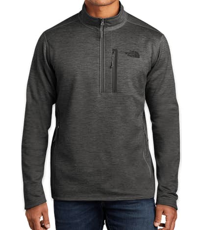 The North Face Skyline Half Zip Fleece Pullover - Dark Heather Grey