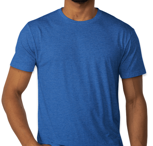 Next Level Tri-Blend T-shirt - Color: Vintage Royal
