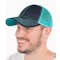 Mega Cap Contrast Stitch Trucker Hat - Other View: 1