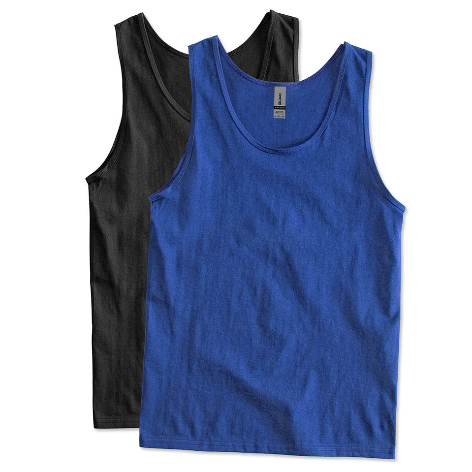 custom printed tank tops no minimum