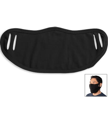 Customized Finished Cloth Face Mask - Black