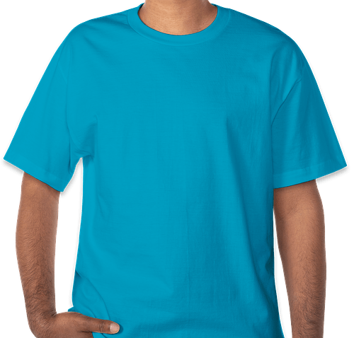 Hanes Beefy-T - Color: Teal