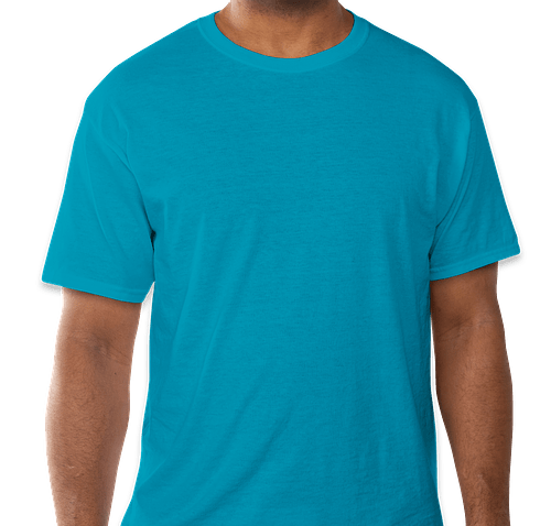 Jerzees 50/50 T-shirt - Color: California Blue