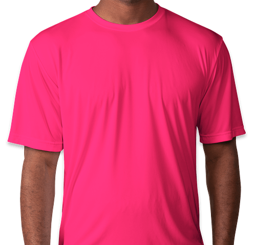 Sport-Tek Competitor Performance Shirt - Color: Neon Pink