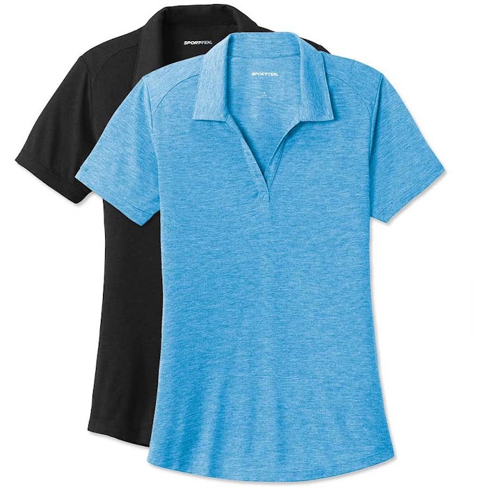 Sport-Tek Women's Tri-Blend Performance Polo