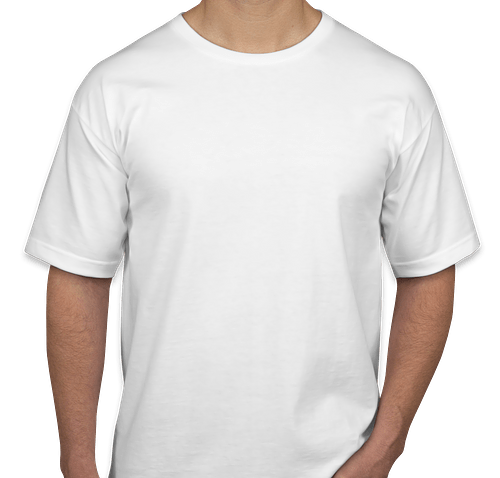 Bayside Union Made 100% Cotton USA T-shirt - Color: White