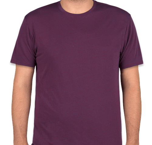 Threadfast Cross Dye Short-Sleeve T-Shirt - Color: Berry