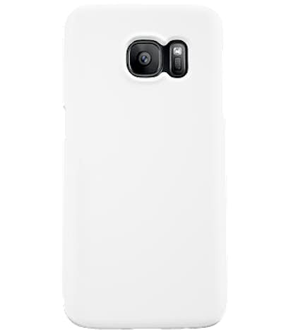Full Color Galaxy S7 Slim Phone Case - White