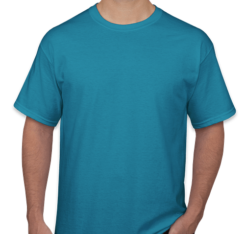 Port & Company Core Cotton T-shirt - Color: Sapphire