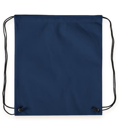 Promotional Non-Woven Drawstring Bag - Navy