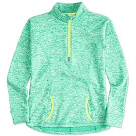 J. America Women's Cosmic Quarter Zip Performance Pullover