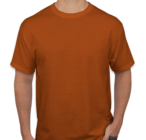 Jerzees 50/50 T-shirt - Color: Texas Orange