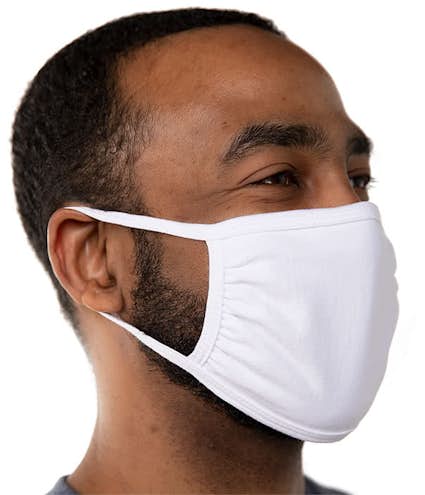 Customized Triple-ply Cotton Face Mask - Other View: 3