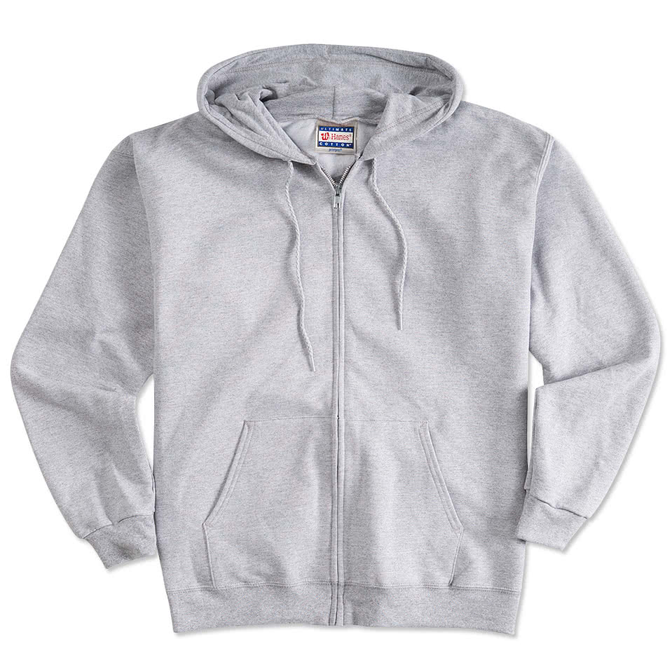 heavyweight zip hoodie