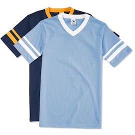 Augusta Double Sleeve Stripe Jersey T-shirt