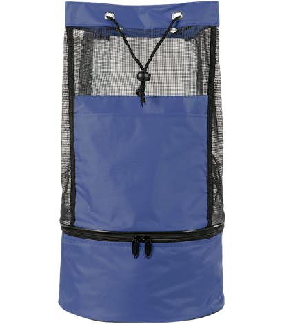 Collapsible Backpack Cooler Bag - Royal Blue