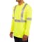 CornerStone Class 2 Long Sleeve Performance Safety Pocket Shirt - Other View: 1