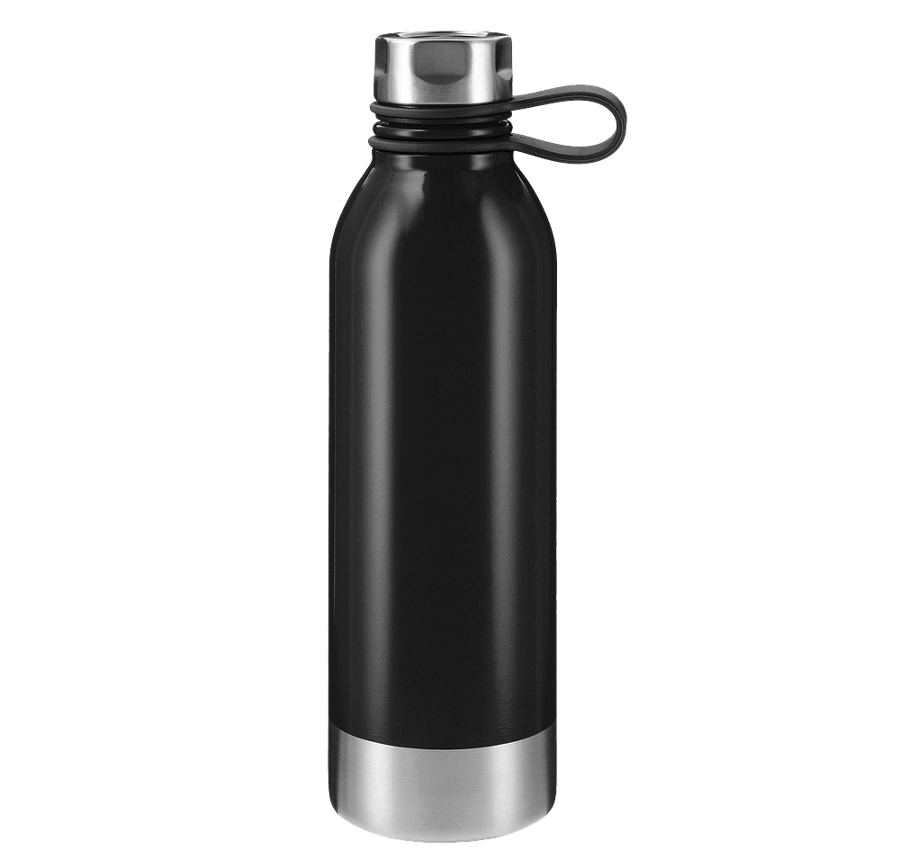 25 oz. Perth Stainless Steel Water Bottle in Black