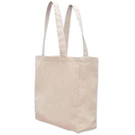 Bagito 100% Organic Cotton Gusseted Tote Bag