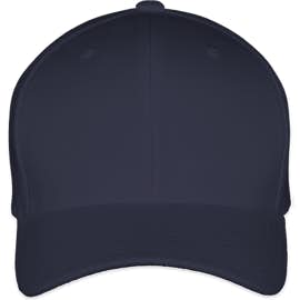 Yupoong Wool Flexfit Hat - Color: Navy