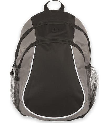Coil Two Pocket Basic Backpack - Grey