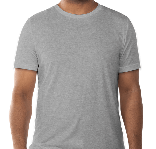 Bella + Canvas Tri-Blend T-shirt - Color: Athletic Grey Tri-Blend