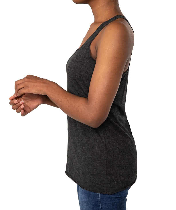 Next Level Women's Tri-Blend Racerback Tank - 50% Polyester/25% Cotton/25% Rayon, Soft & Lightweight - View #13