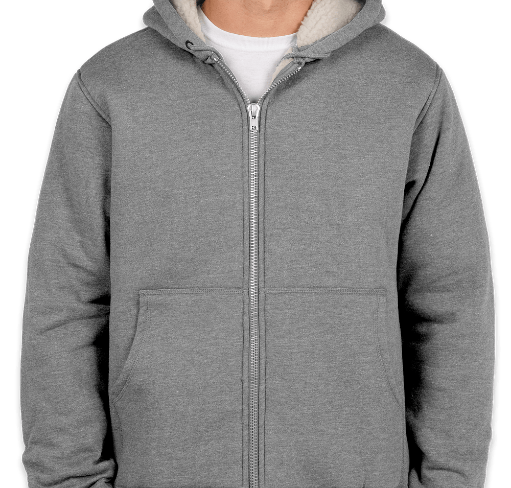 CornerStone DWR Heavyweight Sherpa-Lined Zip Hoodie