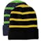 Sport-Tek Fleece Lined Striped Cuff Beanie