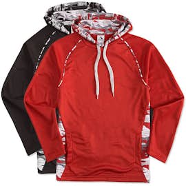 Augusta Camo Colorblock Performance Pullover Hoodie