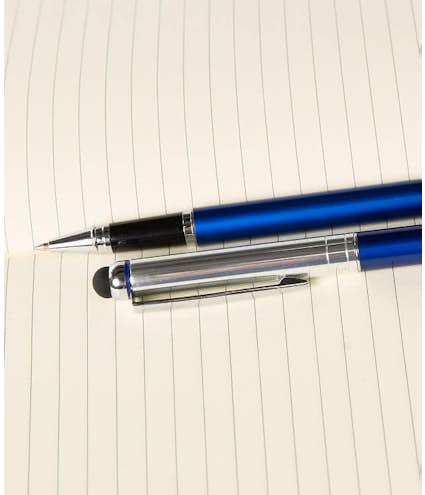 Laser Engraved Luxe Vincenzo Stylus Pen Set (black ink) - Other View: 4