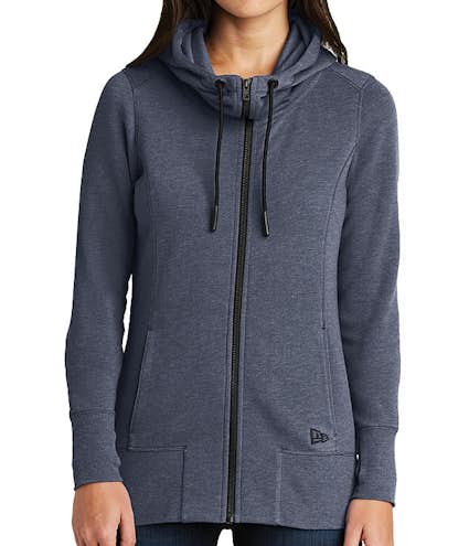 New Era Women's Tri-Blend Zip Hoodie - Other View: 3