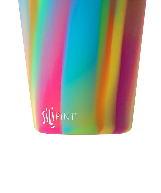 Custom Silipint 16 oz. Straight Up Silicone Pint Glass (Set of 24
