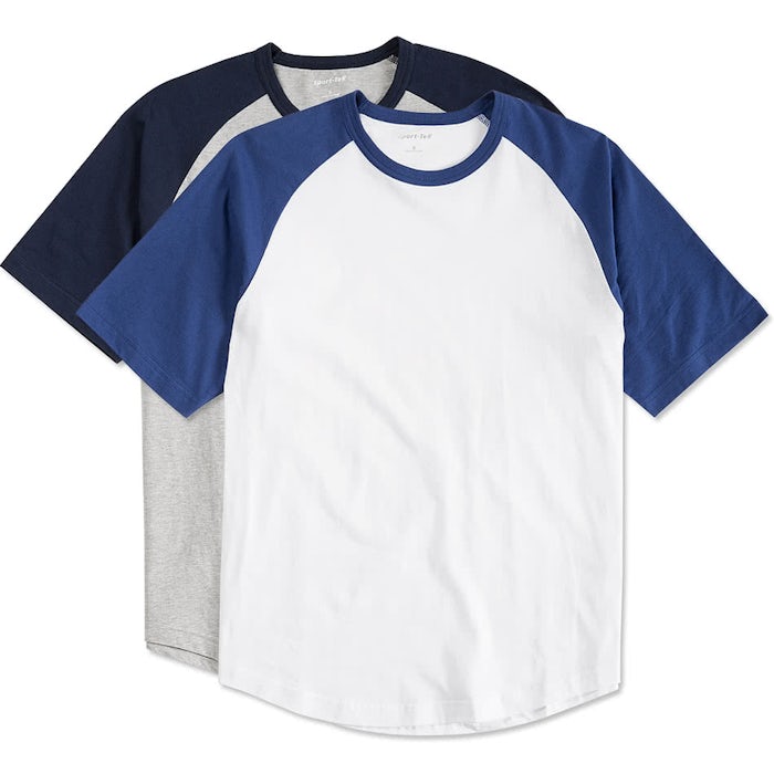 Sport-Tek Short Sleeve Baseball Raglan