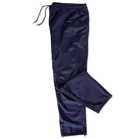 tapered warm up pants