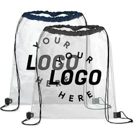 Rally Clear Drawstring Bag