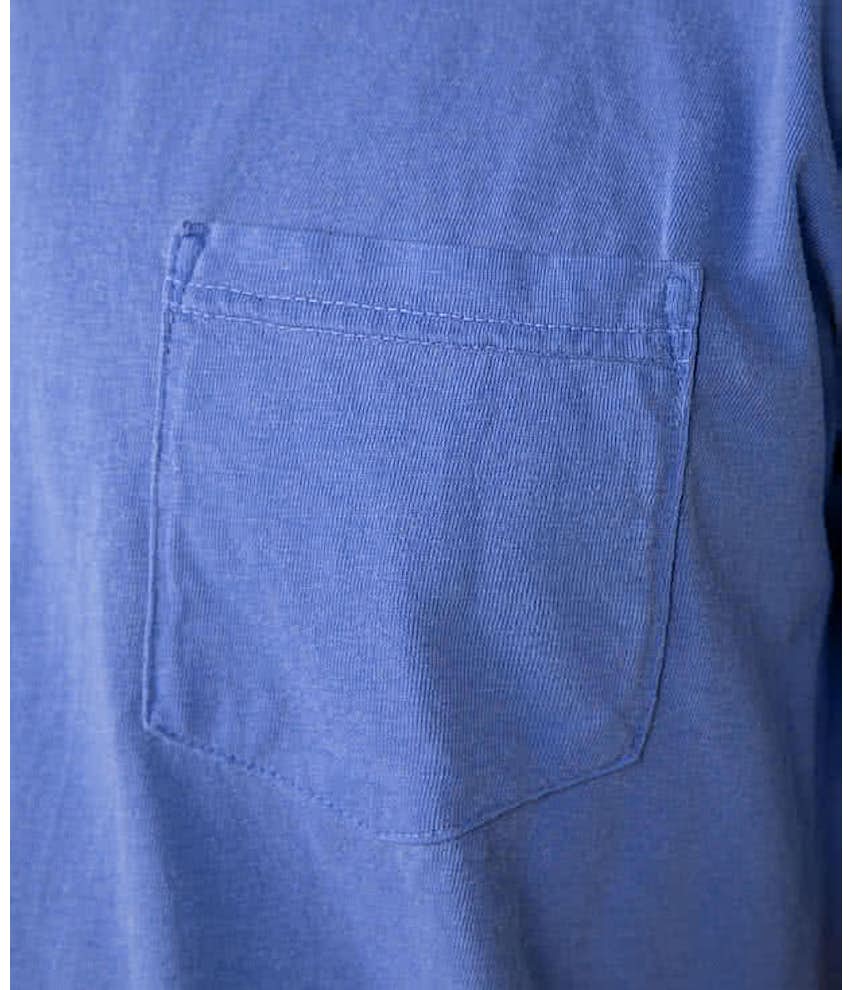 Custom Comfort Colors 100% Cotton Pocket T-shirt - Design Short Sleeve ...