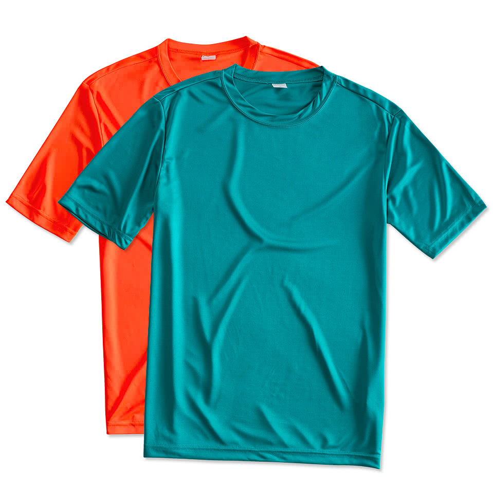 sport tek 100 polyester shirts