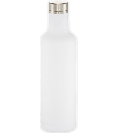 25 oz. Copper Vacuum Insulated Water Bottle - White