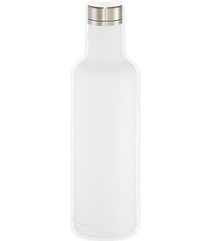 25 oz. Copper Vacuum Insulated Water Bottle - White