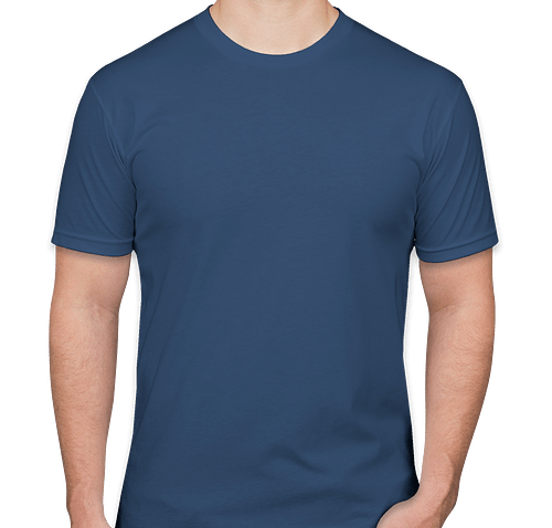 Next Level Jersey T-shirt - Color: Cool Blue