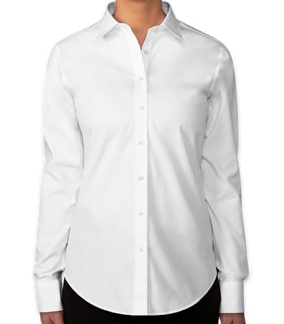 Brooks Brothers Women's Non-Iron Classic Dress Shirt - Classic White