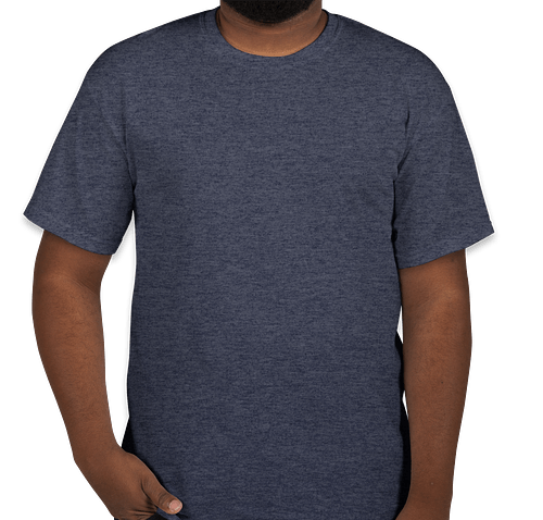 Gildan Ultra Cotton T-shirt - Color: Heather Navy