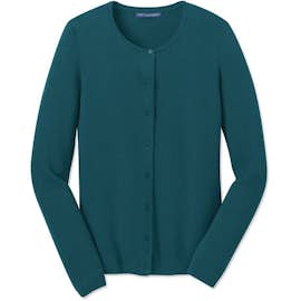 Port Authority Women's Full Button Cardigan Sweater 
