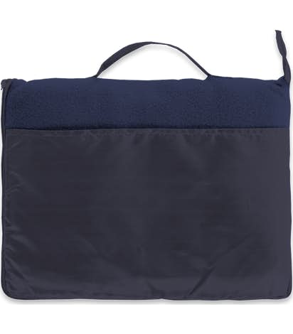 Fleece Travel Blanket - Navy