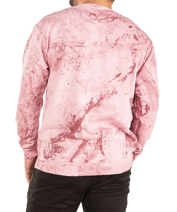 colorblast crewneck sweatshirt
