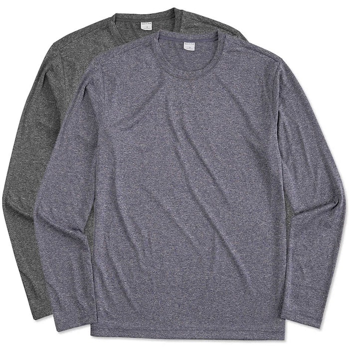 Sport-Tek Heather Contender Long Sleeve Performance Shirt